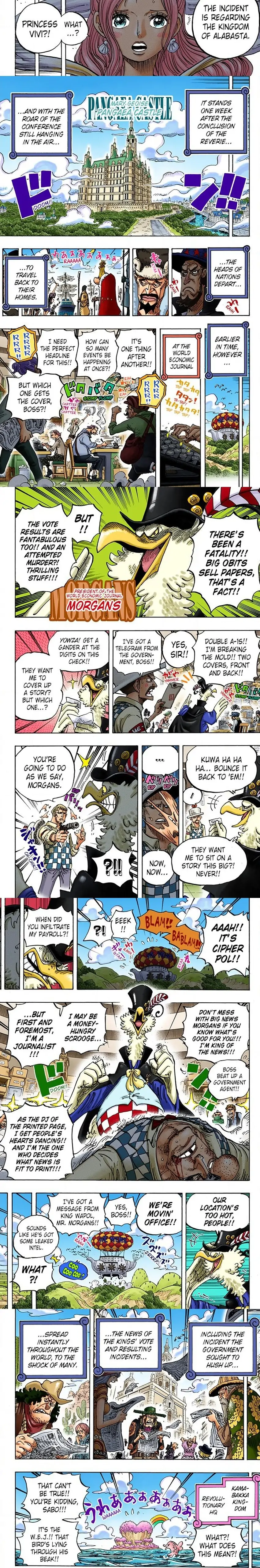 One Piece Digital Colored Chapter 956 image 2